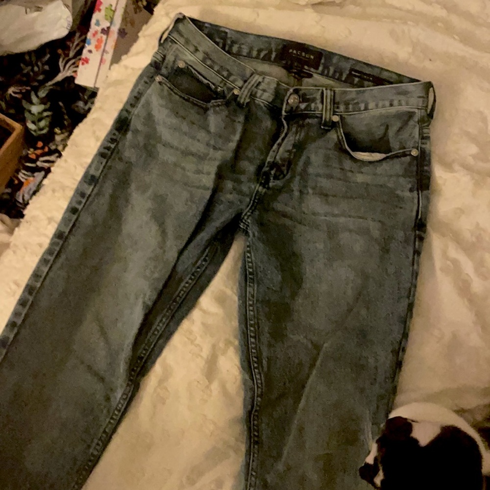 Men’s Acid Wash Pacsun Jeans